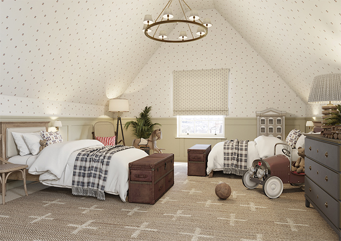 Kings Breakfast, On Guard Toast - Roman Blind - Image 6